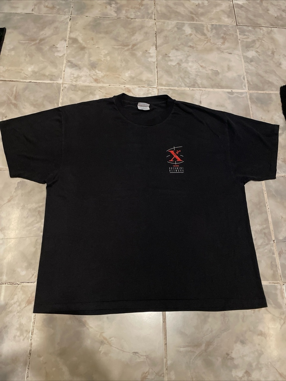 Vintage 90s Xerox Machine Printer Single Stitch Computer Tech T-Shirt SZ XL